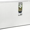 Elho Vivo Structure Finish Lang 90 - Plantenbak Voor Binnen & Buiten - Ø 88 X H 41 - Wit