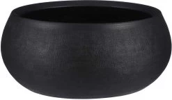 Mica Decorations Douro Ronde Schaal - H14 X Ø34cm - Terracotta - Zwart -Gardena Winkel 1200x701