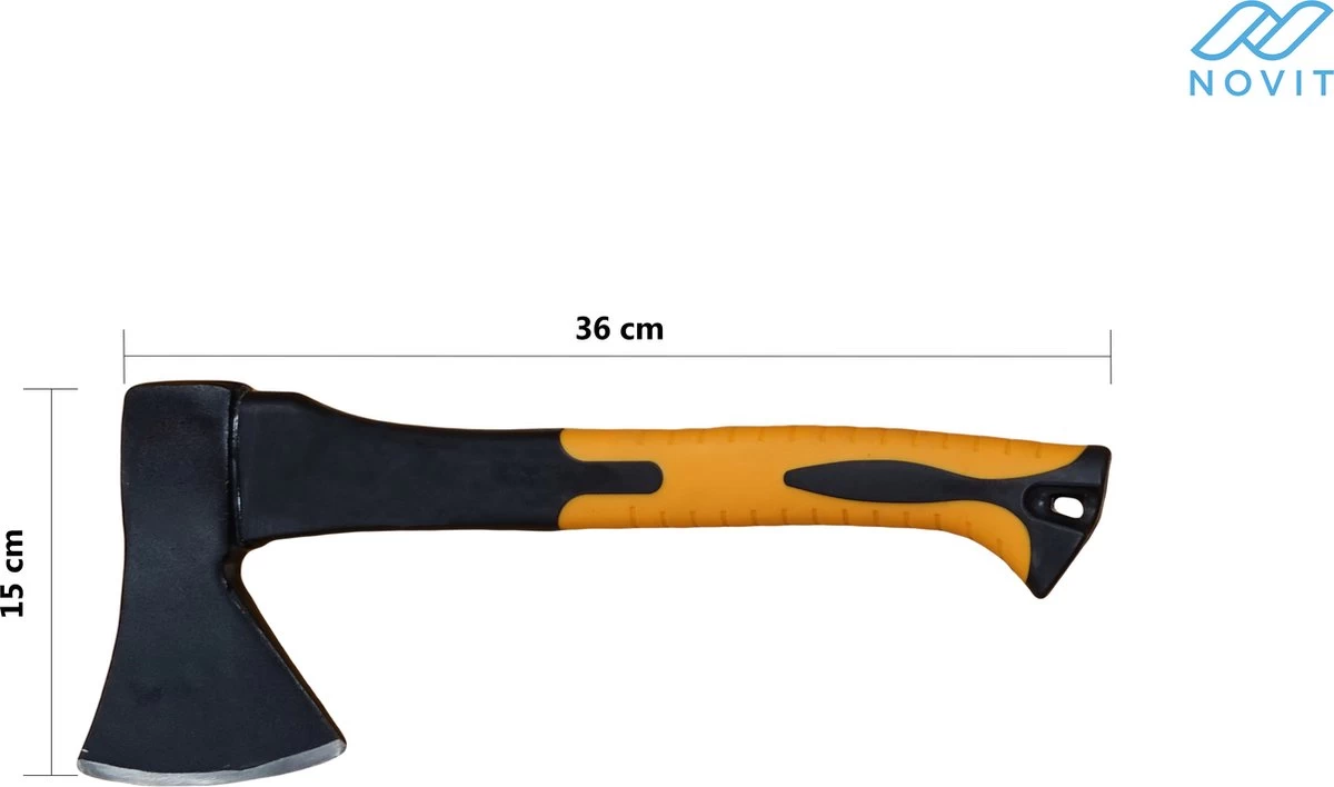 Novit Bijl - Hanbijl Met Fiberglass Steel 1kg 7 Novit Bijl - Hanbijl Met Fiberglass Steel 1kg - Afbeelding 7