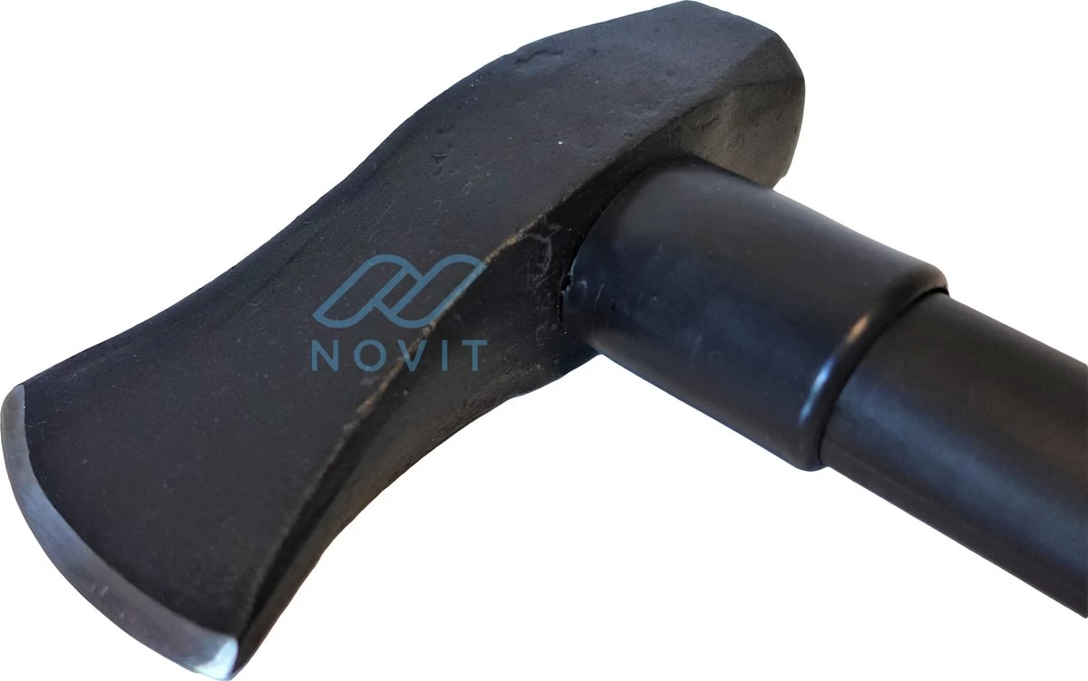 Novit Kloofbijl XL - Bijl Met Fiberglass Handvat 3kg 2 Novit Kloofbijl XL - Bijl Met Fiberglass Handvat 3kg - Afbeelding 2