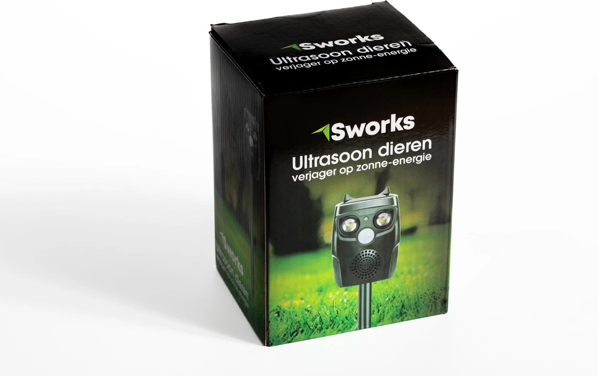 Professionele Ultrasone Kattenverjager Op Zonneenergie - Waterdicht - Kattenverdrijver - Vogelverjager -. Werkt Op Zonne-energie Met Oplaadbare Accu (incl). Verdrijft Katten 4 Professionele Ultrasone Kattenverjager Op Zonneenergie - Waterdicht - Kattenverdrijver - Vogelverjager -. Werkt Op Zonne-energie Met Oplaadbare Accu (incl). Verdrijft Katten - Afbeelding 4