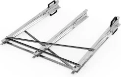 Merkloos Monzana Zaagbok - Metaal Opvouwbaar 83x81x88cm - Zilver -Gardena Winkel 1200x764 1