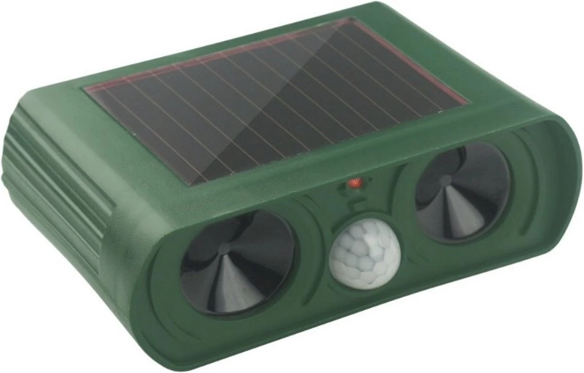 Sparckz Verjager® Ultrasone Kattenverjager Op Zonneenergie - Kattenschrik - Marterverjager - Afweermiddel Voor Vogels, Katten, Muizen, Ongedierte Etc. - Waterdicht - Rond 2 Sparckz Verjager® Ultrasone Kattenverjager Op Zonneenergie - Kattenschrik - Marterverjager - Afweermiddel Voor Vogels, Katten, Muizen, Ongedierte Etc. - Waterdicht - Rond - Afbeelding 2