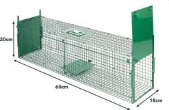 MaxxGarden Vangkooi Voor Dieren Van 60x18x20cm - Rattenval - Dubbele Ingang - Opvouwbaar -Gardena Winkel 1200x783 7