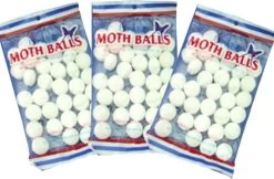 Merkloos Power Mottenballen 3 X 140gram Wit In Zak | Motten Bestrijden | Motten Anti |