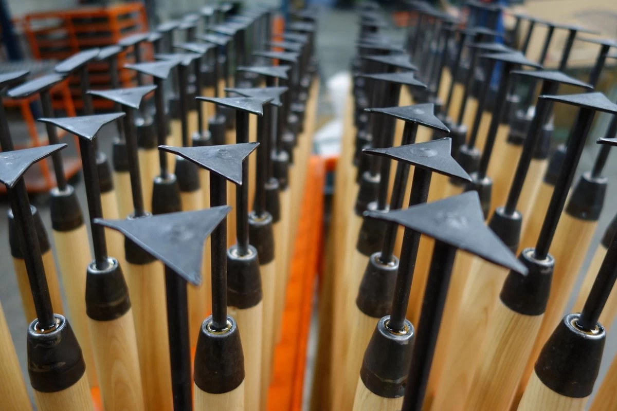 De Wit Tegelritser Met Steel - Gesmeed 3 De Wit Tegelritser Met Steel - Gesmeed - Afbeelding 3