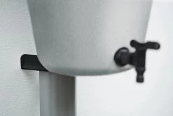 Elho Green Basics Rain Catcher 33 - Regenton Voor Balkonbuiten - Ø 33.5 X H 73.5 Cm - Grijs/Living Concrete -Gardena Winkel 1200x800 409