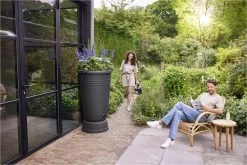 Elho Green Basics Regenton Plus 126 - Regenton Voor Kweken En Oogsten - Ø 70.5 X H 101.0 Cm - Zwart/Living Black -Gardena Winkel 1200x800 412