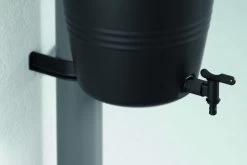 Elho Green Basics Rain Catcher 33 - Regenton Voor Balkonbuiten - Ø 33.5 X H 73.5 Cm - Zwart/Living Black -Gardena Winkel 1200x800 414