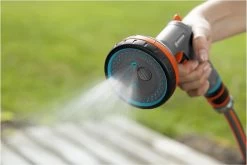 GARDENA - Comfort Broeskop - 5 Straalsoorten - Grijs -Gardena Winkel 1200x800 425