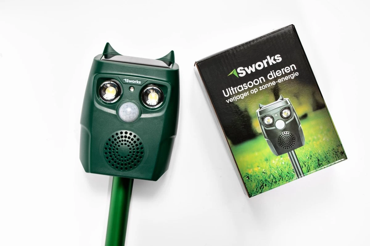 Professionele Ultrasone Kattenverjager Op Zonneenergie - Waterdicht - Kattenverdrijver - Vogelverjager -. Werkt Op Zonne-energie Met Oplaadbare Accu (incl). Verdrijft Katten 6 Professionele Ultrasone Kattenverjager Op Zonneenergie - Waterdicht - Kattenverdrijver - Vogelverjager -. Werkt Op Zonne-energie Met Oplaadbare Accu (incl). Verdrijft Katten - Afbeelding 6