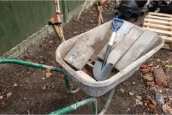 Silverline Mini Spade Met Ronde Kop En Houten Schacht - 70 Cm -Gardena Winkel 1200x803 3