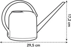 Elho B.for Soft Gieter 30 - Gieter Voor Binnenaccessoires - Ø 31.3 X H 0.0 Cm - Wit/Wit -Gardena Winkel 1200x807 3