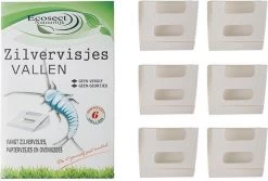 Zilvervisjes Vallen 6 Stuks | Zilvervisjesval | Zilvervisje