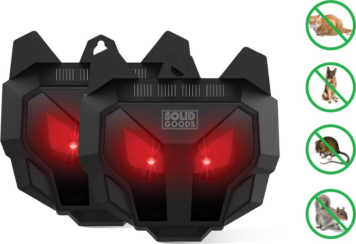 Kattenverjager Buiten – Kattenschrik – Op Zonneenergie – Duivenverjager - Vogels 1 Kattenverjager Buiten – Kattenschrik – Op Zonneenergie – Duivenverjager - Vogels