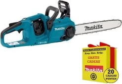 Makita DUC400Z 36V (2x 18V) Li-Ion Accu Kettingzaag Body - 400mm - Koolborstelloos -Gardena Winkel 1200x827