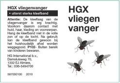 HGX Vliegenvanger - 4 Stuks - Bevat Geen Giftige Stoffen - Zeer Sterke Kleefband - Geurloos -Gardena Winkel 1200x837 6