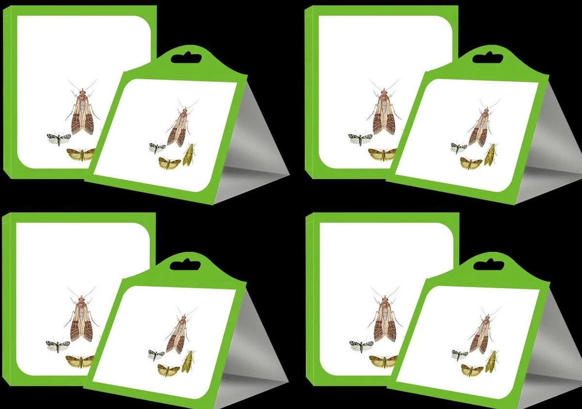 Insect Trap - Mottenval 4x Stuks - Bescherm Uw Kleding En Wollen Truien - Bevat Geen Insecticiden 1 Insect Trap - Mottenval 4x Stuks - Bescherm Uw Kleding En Wollen Truien - Bevat Geen Insecticiden