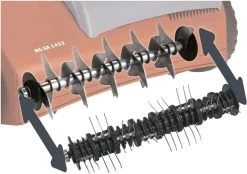 Einhell Verticuteerder En Beluchter RG-SA 1433 (1400 W - 33 Cm Werkbreedte - 3-voudige Hoogteverstelling - 28 L - Aanbevolen Voor Oppervlaktes Tot 400 M²) -Gardena Winkel 1200x846 3