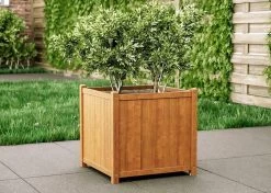 Houten Plantenbak Met Wieltjes 50x50 - Geolied Duurzaam FSC Acaciahout – Bloembak Buiten - Plantenbakken Buiten - Perfecthomeshop 19 Houten Plantenbak Met Wieltjes 50x50 - Geolied Duurzaam FSC Acaciahout – Bloembak Buiten - Plantenbakken Buiten - Perfecthomeshop -Gardena Winkel 1200x857 5