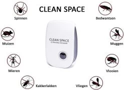 Merkloos CLEAN SPACE™ Ultrasone Ongedierte Verjager - Muizenverjager - Muizengif/Rattengif Alternatief - 4 Stuks -Gardena Winkel 1200x874 7