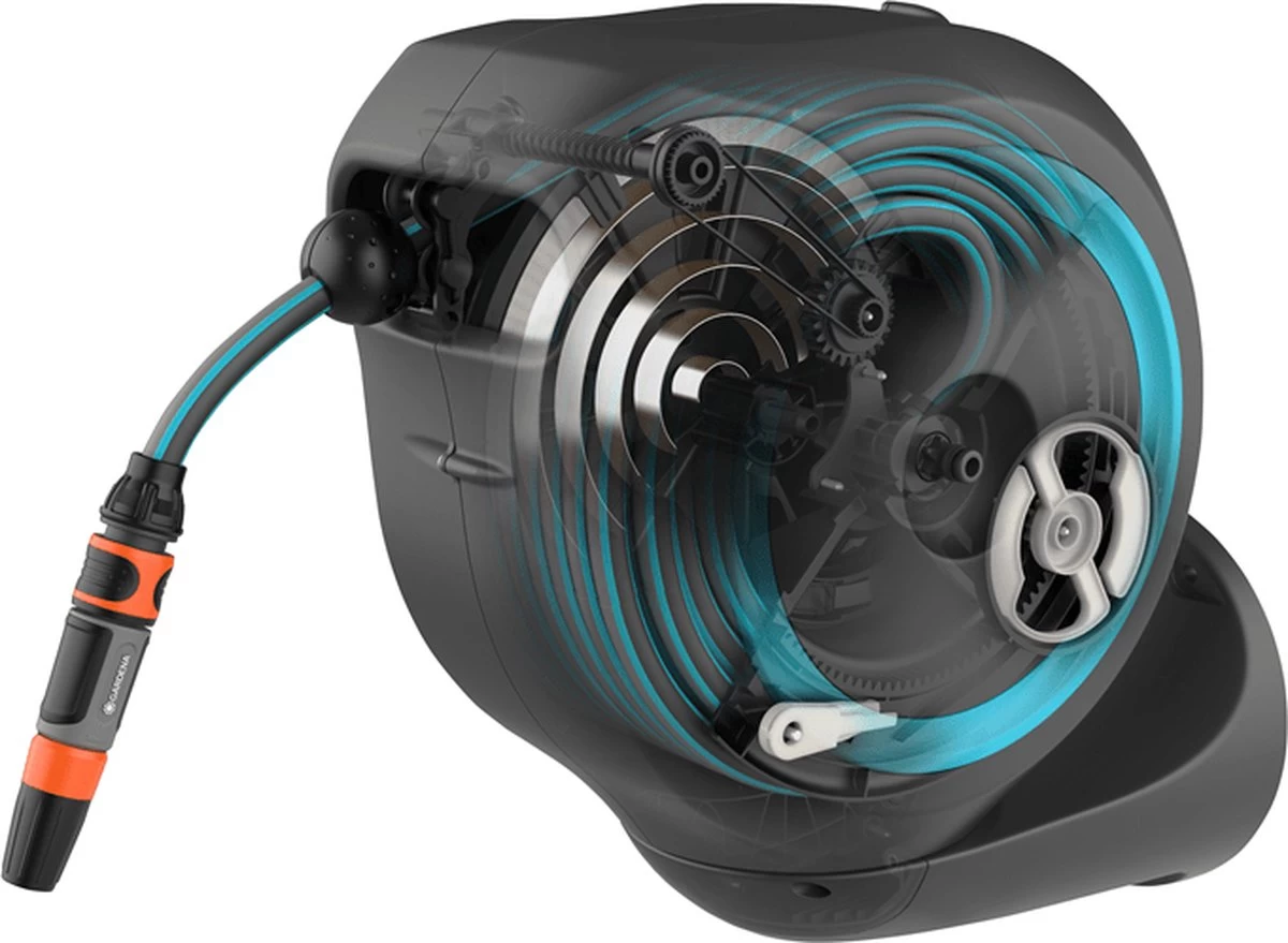 GARDENA Rollup S Wandslangenbox - 15 Meter - Ø 11 Mm 10 GARDENA Rollup S Wandslangenbox - 15 Meter - Ø 11 Mm - Afbeelding 10