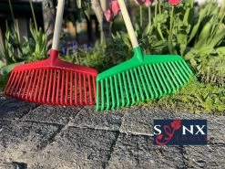 Synx Tools Gazonhark Bladhark 23 Tanden Hark - Harken - Grashark- Gazon - Kunststof Blauw/groen -Met Steel 120cm -Gardena Winkel 1200x899 19