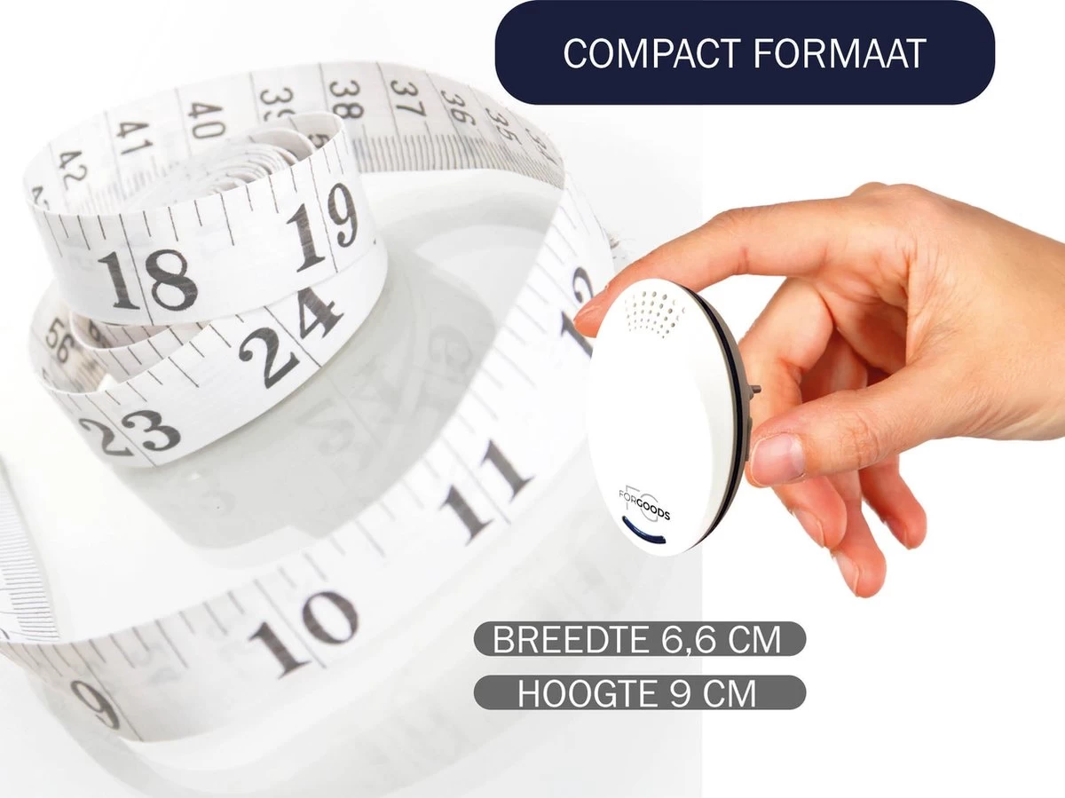 Merkloos Forgoods Ultrasone Muizenverjager En Ongedierte Verjager - Muizenverjager - Pest Reject - (4 Stuk Wit) - Ook Verkrijgbaar In Zwart 9 Merkloos Forgoods Ultrasone Muizenverjager En Ongedierte Verjager - Muizenverjager - Pest Reject - (4 Stuk Wit) - Ook Verkrijgbaar In Zwart - Afbeelding 9