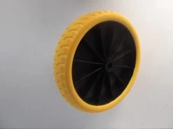 Excellent Kruiwagenwiel Anti-Lek 400-8, Hoogte 38cm, NOOIT MEER LEK, Zonder As