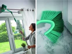 Leifheit Stofbezem Dusty Met Telescoopsteel -Gardena Winkel 1200x902