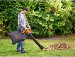 Black & Decker BLACK+DECKER BEBLV300SB-QS Bladblazer - 404 Km/u - 3000W - Zuig-/blaasfunctie - Gesnoerd -Gardena Winkel 1200x911 3