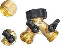 Sens Design Waterverdeler 2-weg – Messing – Past Op Europese Kranen -Gardena Winkel 1200x920 5