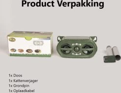 Steks® Kattenverjager 2023 Model - Kattenschrik - Katten Afweermiddel - Op Zonneenergie - Marterverjager - Op Batterijen - Met Adapter - Tuin - Ongedierte Verjager -Gardena Winkel 1200x921 4