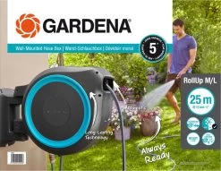 GARDENA - Wandslangenbox - RollUp XL - 35 Meter - Ø 13 Mm -Gardena Winkel 1200x929 4