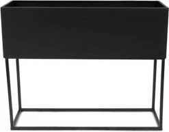 SENZA Rechthoekige Plantenbak - Bloemenbak Ijzer - 42.5 X 34cm - Zwart 4 SENZA Rechthoekige Plantenbak - Bloemenbak Ijzer - 42.5 X 34cm - Zwart -Gardena Winkel 1200x936