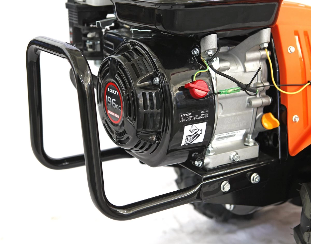 Kibani Grondfrees Benzine - 196cc - 46CM Breedte - 6.5PK - Loncin Motor - Tuinfrees - Tuinfrees Benzine - Bodemfrees - Tuinploeg - Grondfreesmachine 7 Kibani Grondfrees Benzine - 196cc - 46CM Breedte - 6.5PK - Loncin Motor - Tuinfrees - Tuinfrees Benzine - Bodemfrees - Tuinploeg - Grondfreesmachine - Afbeelding 7