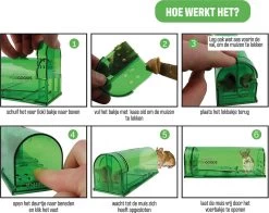 Forgoods Muizenval - Diervriendelijke Muizenvallen Voor Binnen En Buiten - 2 Stuks - Met Schoonmaakborstel - Model 2023 -Gardena Winkel 1200x950 1