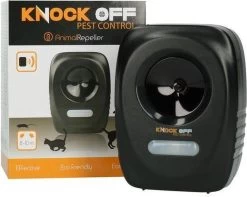 Knock Off Animal Repeller – Ultrasone Verjager – Dierenverjager – Kattenverjager – Ongedierteverjager – Op Batterijen – 300m2 Bereik – Verschillende Ultrasoon Instellingen -Gardena Winkel 1200x956 5