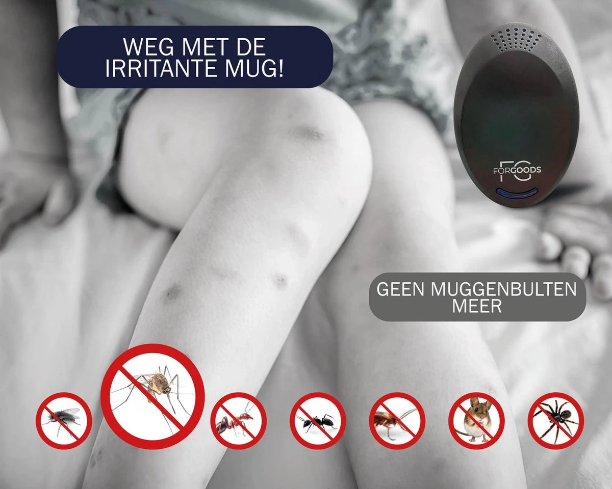 Merkloos Forgoods Ultrasone Muizenverjager En Ongedierte Verjager - Muizenverjager - Pest Reject - (4 Stuk Wit) - Ook Verkrijgbaar In Zwart 6 Merkloos Forgoods Ultrasone Muizenverjager En Ongedierte Verjager - Muizenverjager - Pest Reject - (4 Stuk Wit) - Ook Verkrijgbaar In Zwart - Afbeelding 6