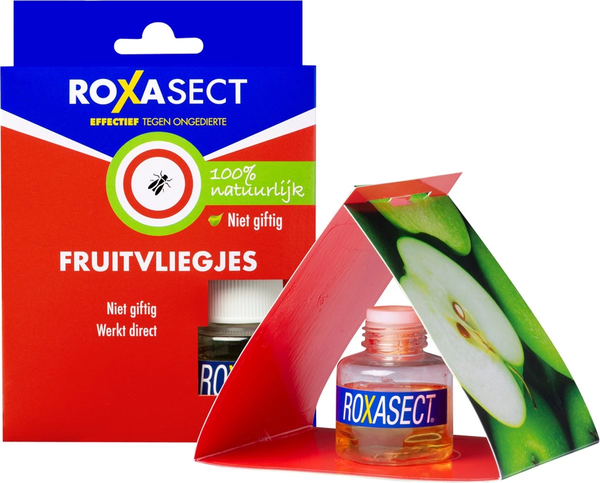 Roxasect Fruitvliegjes Ongedierteval - Anti-fruitvliegjes Insectenval - 1 Stuks 1 Roxasect Fruitvliegjes Ongedierteval - Anti-fruitvliegjes Insectenval - 1 Stuks