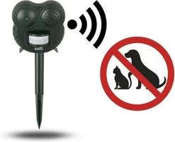 909 Outdoor - Ultrasone Dierenverjager - 4x AA-Alkalinebatterijen - 13,6 X 7,5 X 13 Cm -Gardena Winkel 1200x975 7