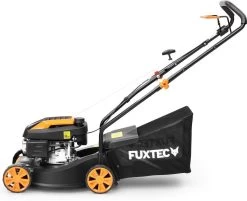 FUXTEC Grasmaaier Benzine - 41cm - 80cc - Duwmaaier - Opvangbak 45L - FX-RM4180 -Gardena Winkel 1200x976