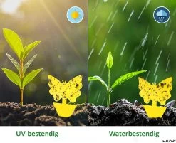 Vliegenvanger Set 24 Stuks - Fruitvliegjes Vanger - Rouwvliegjes Bestrijden - Insectenvanger - Plakstrips Dubbelzijdig -Gardena Winkel 1200x976 6