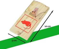 Merkloos Houten Muizenvallen 6 Stuks - Muizenklemmen - Voor Binnen En Buiten - 100% Pakkans - Muizenverjager - Zonder Muizengif -Gardena Winkel 1200x979 5