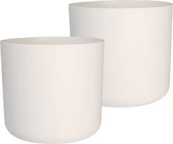 Elho B.for Soft Rond 30 - Bloempot Voor Binnen - Ø 29.5 X H 27.6 Cm - Wit -Gardena Winkel 1200x996 7