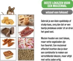 Forgoods Muizenval - Diervriendelijke Muizenvallen Voor Binnen En Buiten - 2 Stuks - Met Schoonmaakborstel - Model 2023 -Gardena Winkel 1200x999 4