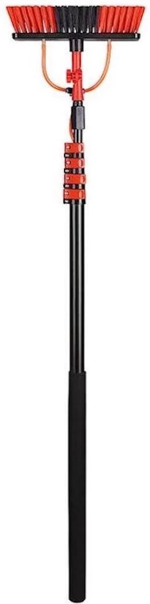 HIGHWALL Telescoopsteel Met Borstel - Glazenwassersset - Tot 4,6m Uitschuifbaar - Met Zeepdispenser 1 HIGHWALL Telescoopsteel Met Borstel - Glazenwassersset - Tot 4,6m Uitschuifbaar - Met Zeepdispenser