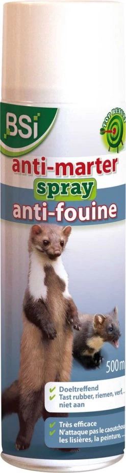 BSI - Snelwerkende Spray Om Marters Te Verjagen - Afweer Van Marters - Het Afweermiddel Om Uw Wagen En Woning Te Beschermen- 500 Ml -Gardena Winkel 321x1200 2