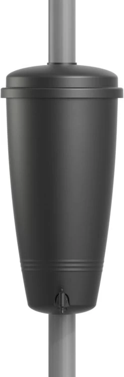 Elho Green Basics Rain Catcher 33 - Regenton Voor Balkonbuiten - Ø 33.5 X H 73.5 Cm - Zwart/Living Black -Gardena Winkel 396x1200 2