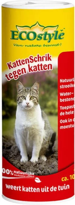 ECOstyle KattenSchrik - Kattenverjager Voor Buiten - Korrels Met Geurstof - Werkt Binnen 2 Weken - Waterbestendig - 200 GR -Gardena Winkel 439x1200 3